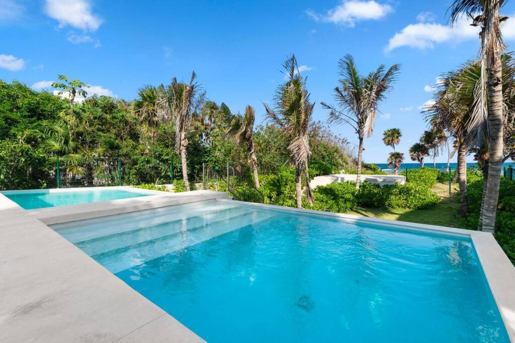 3 Bedroom Luxury Condo Next To Beach & Pools, Ac And Internet Akumal Exteriér fotografie