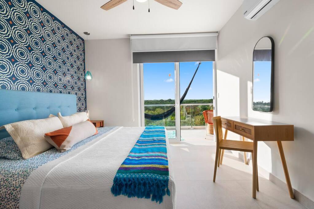 3 Bedroom Luxury Condo Next To Beach & Pools, Ac And Internet Akumal Exteriér fotografie