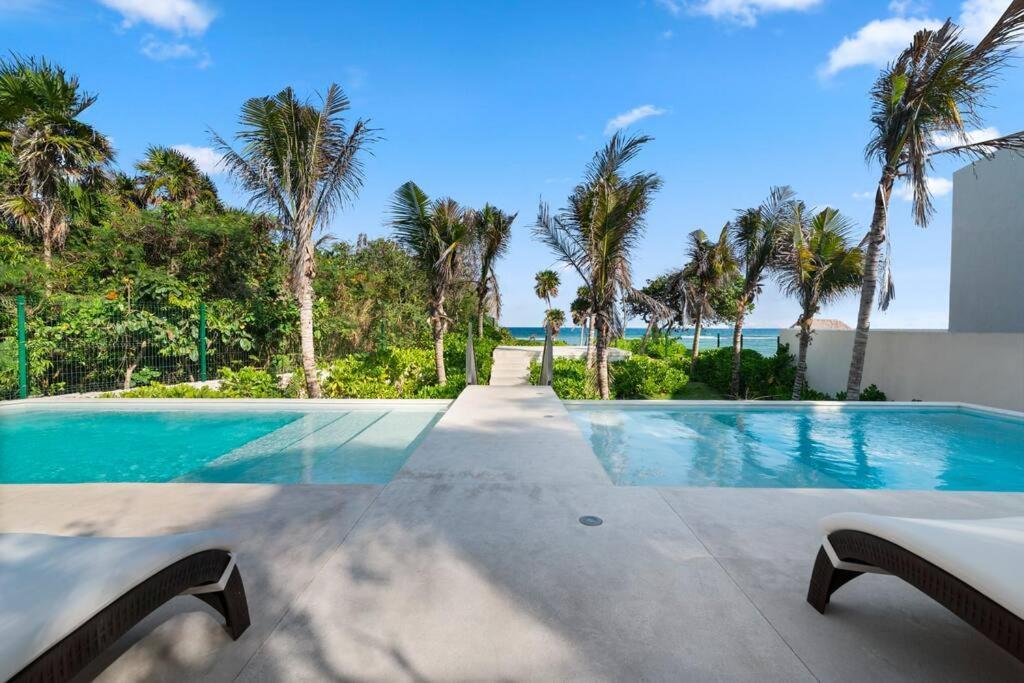 3 Bedroom Luxury Condo Next To Beach & Pools, Ac And Internet Akumal Exteriér fotografie